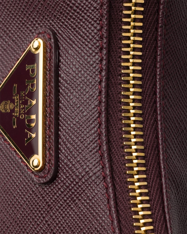 Prada Re-Edition 2005 Saffiano leather mini-bag - Burgundy Prada Re-Edition 2005 Saffiano leather mini-bag - Burgundy