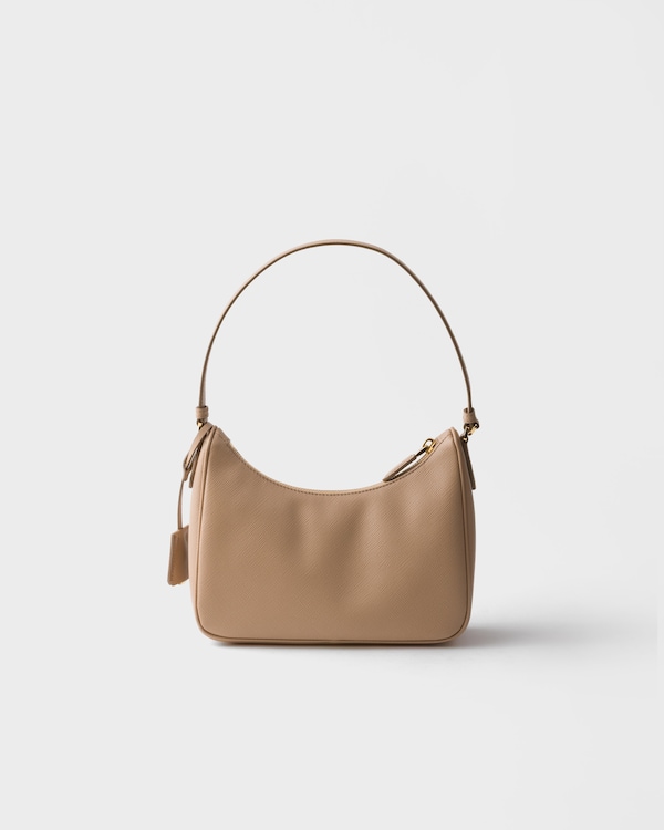 Prada Re-Edition 2005 Saffiano皮革迷你手袋 - 豆沙米色 Prada Re-Edition 2005 Saffiano皮革迷你手袋 - 豆沙米色