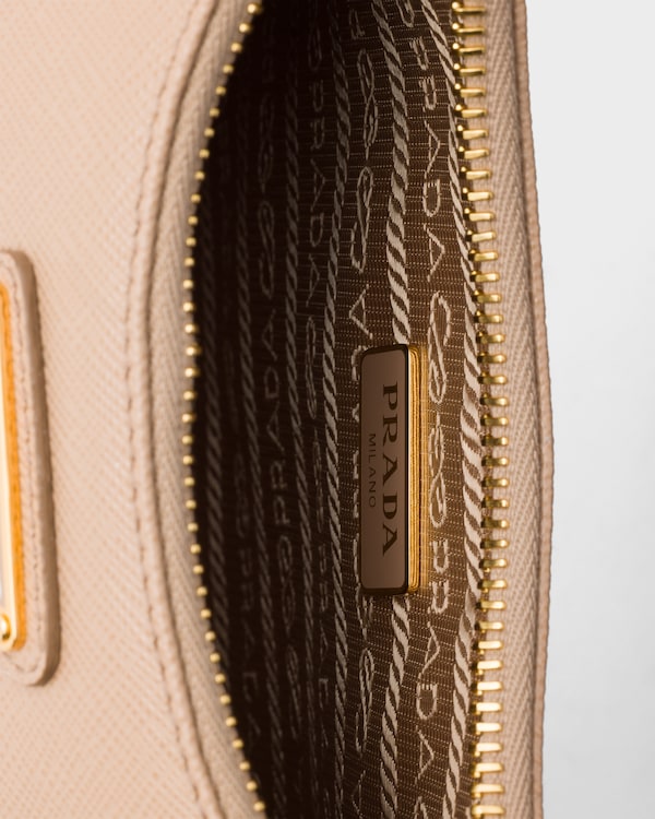 Prada Re-Edition 2005 Saffiano皮革迷你手袋 - 豆沙米色 Prada Re-Edition 2005 Saffiano皮革迷你手袋 - 豆沙米色