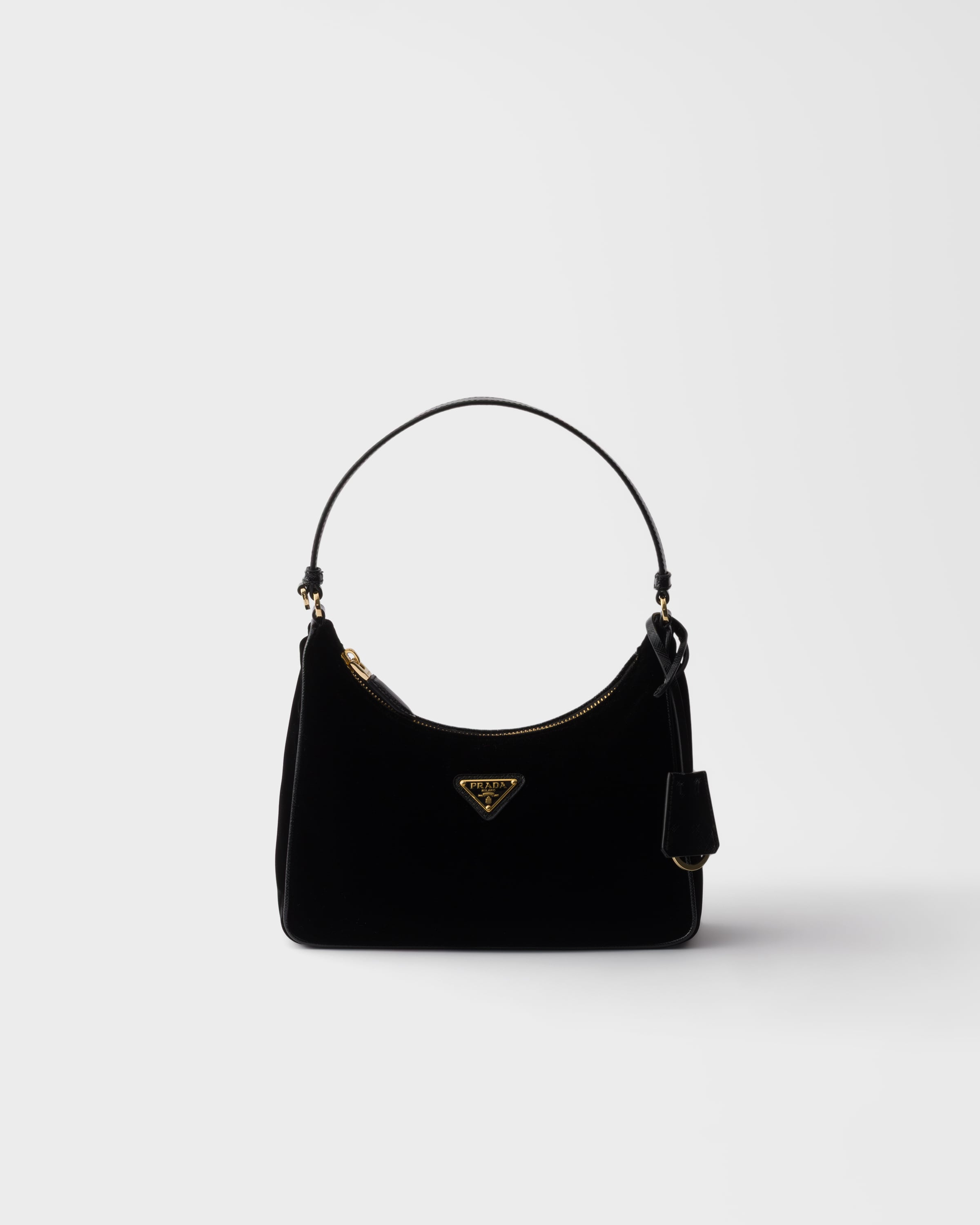 Prada Re-Edition 2005 velvet and Saffiano mini bag