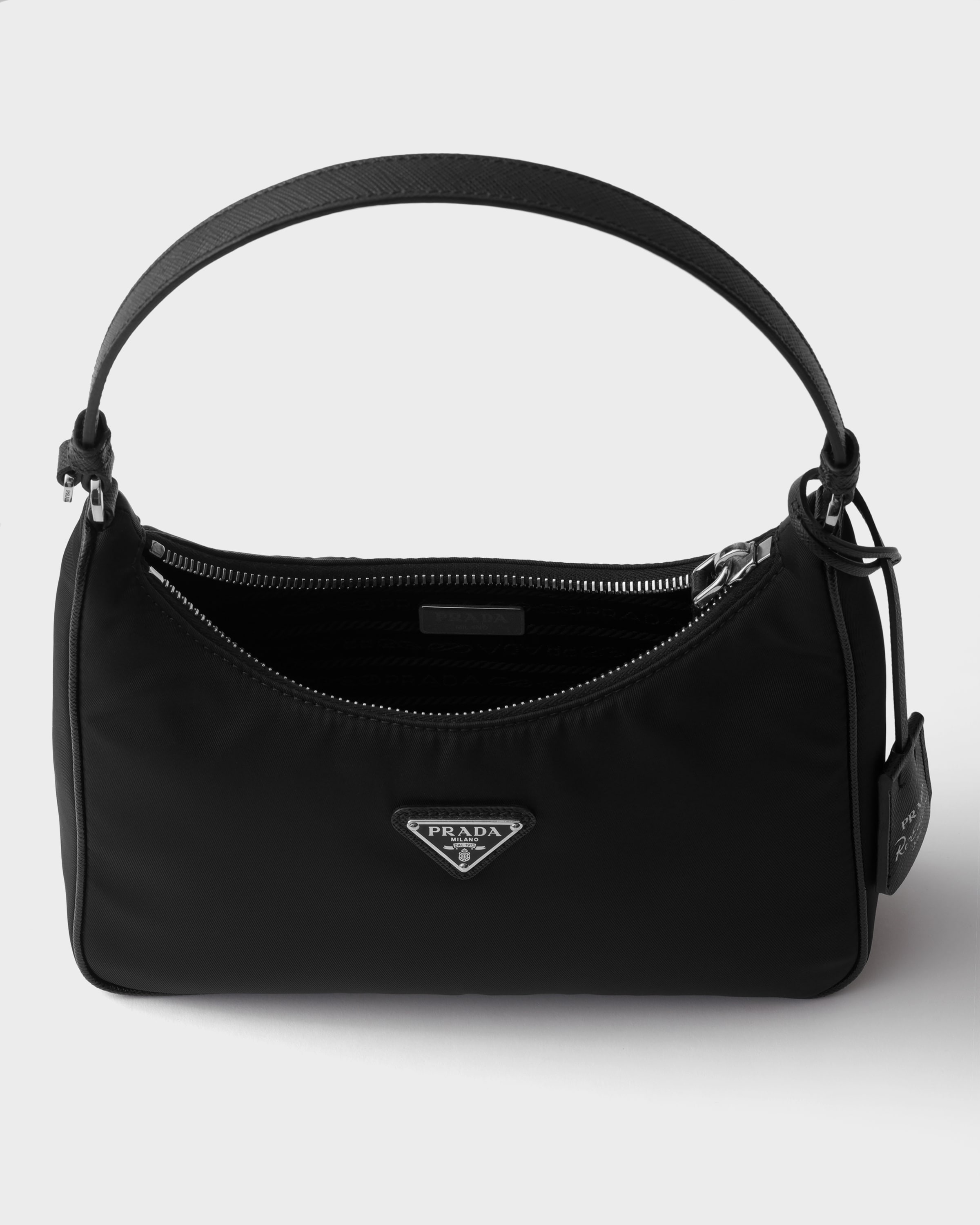 Black Prada Re-edition 2005 Re-nylon And Saffiano Mini Bag | PRADA