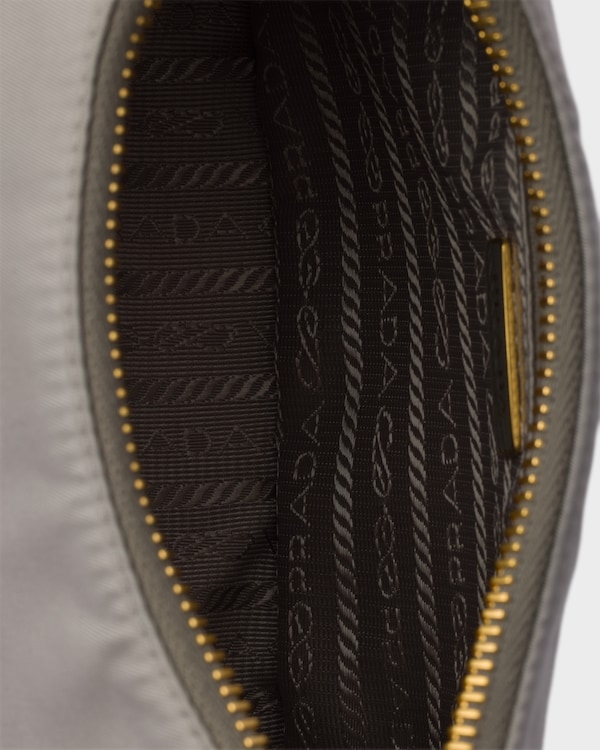 Prada Re-Edition 2005 Re-Nylon and Saffiano mini bag - Cloudy Gray Prada Re-Edition 2005 Re-Nylon and Saffiano mini bag - Cloudy Gray