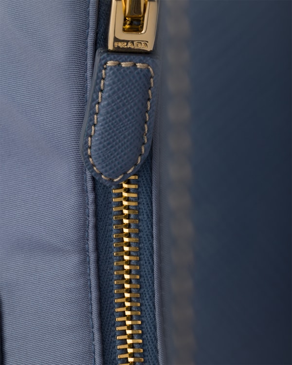 Prada Re-Edition 2005 Re-Nylon and Saffiano mini bag - Aviation Blue Prada Re-Edition 2005 Re-Nylon and Saffiano mini bag - Aviation Blue