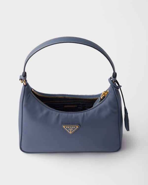 Prada Re-Edition 2005 Re-Nylon and Saffiano mini bag - Aviation Blue Prada Re-Edition 2005 Re-Nylon and Saffiano mini bag - Aviation Blue