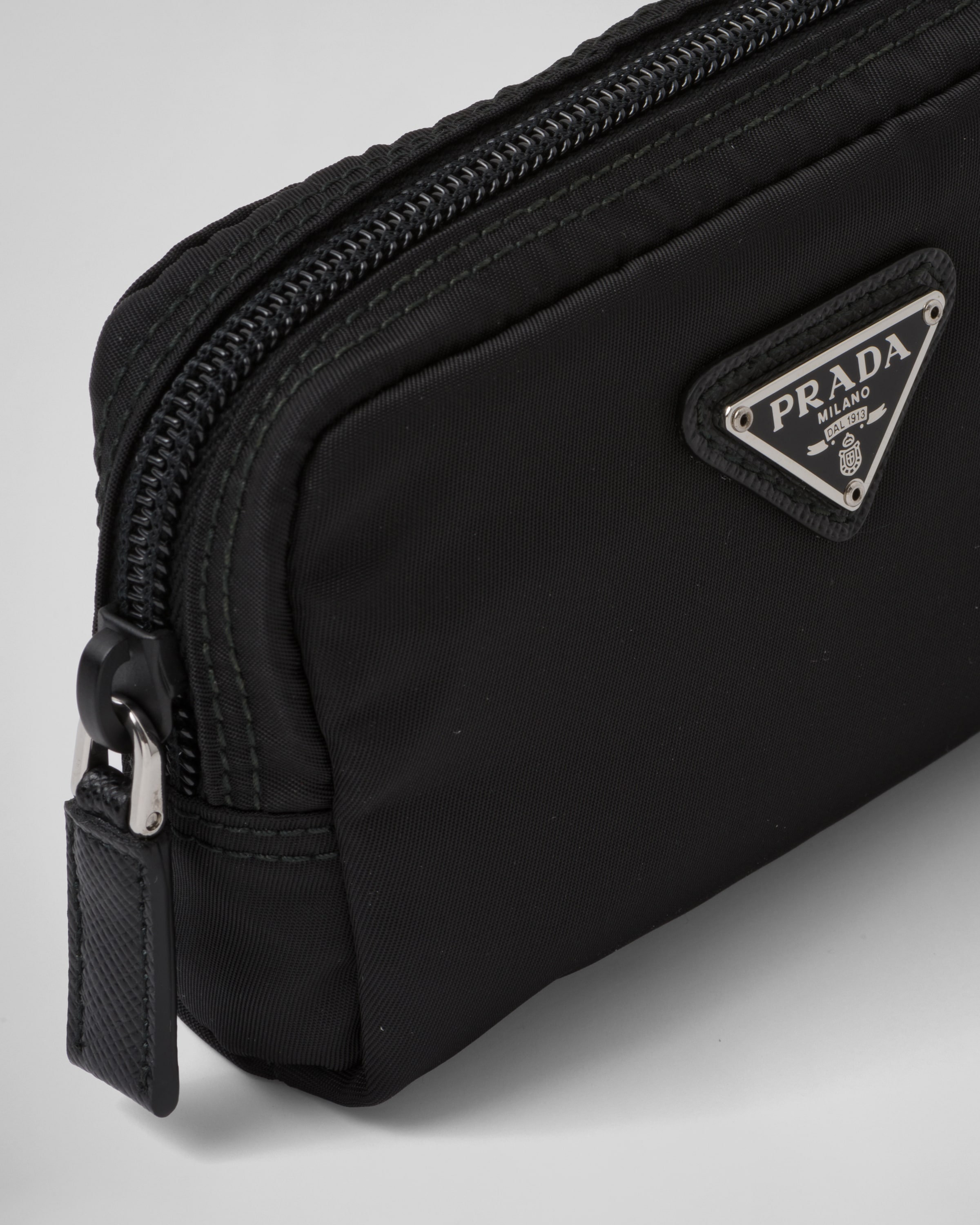 Black Re nylon Necessaire PRADA