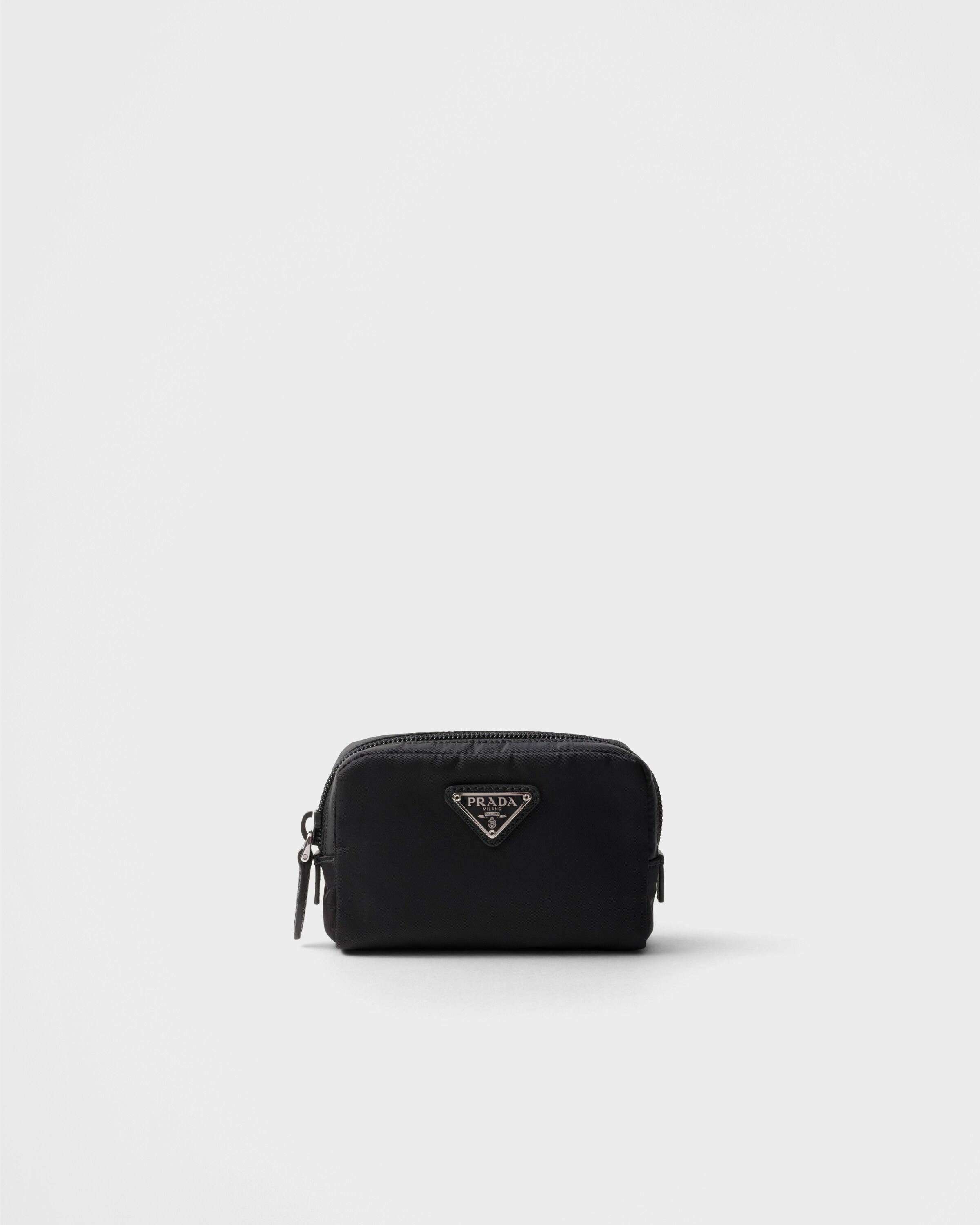 Prada Necessaire Micro In Re-nylon, Donna, Nero
