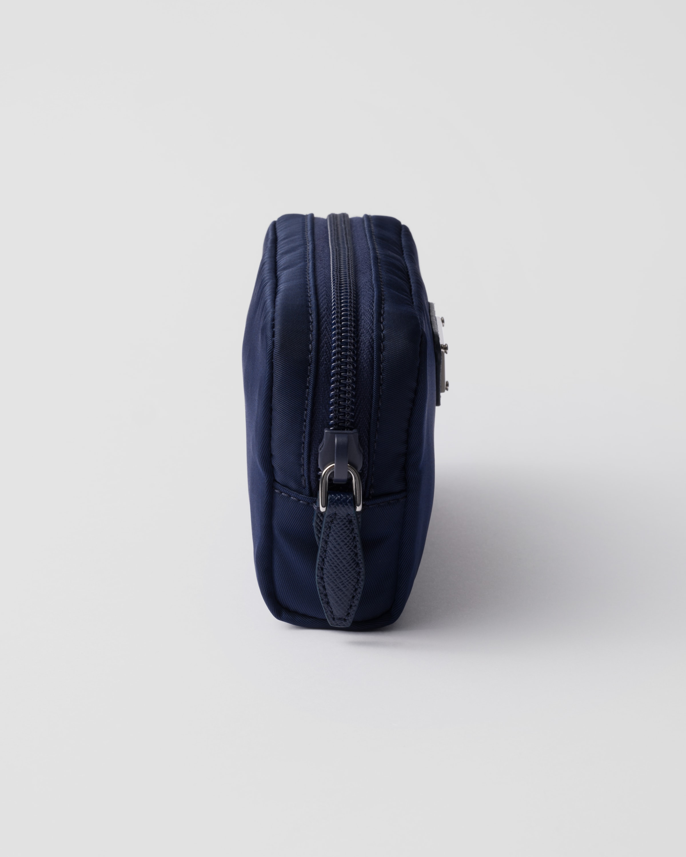 Baltic Blue Micro Re-nylon Pouch | PRADA