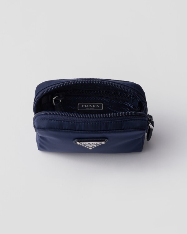 Micro Re-Nylon pouch - Baltic Blue Micro Re-Nylon pouch - Baltic Blue