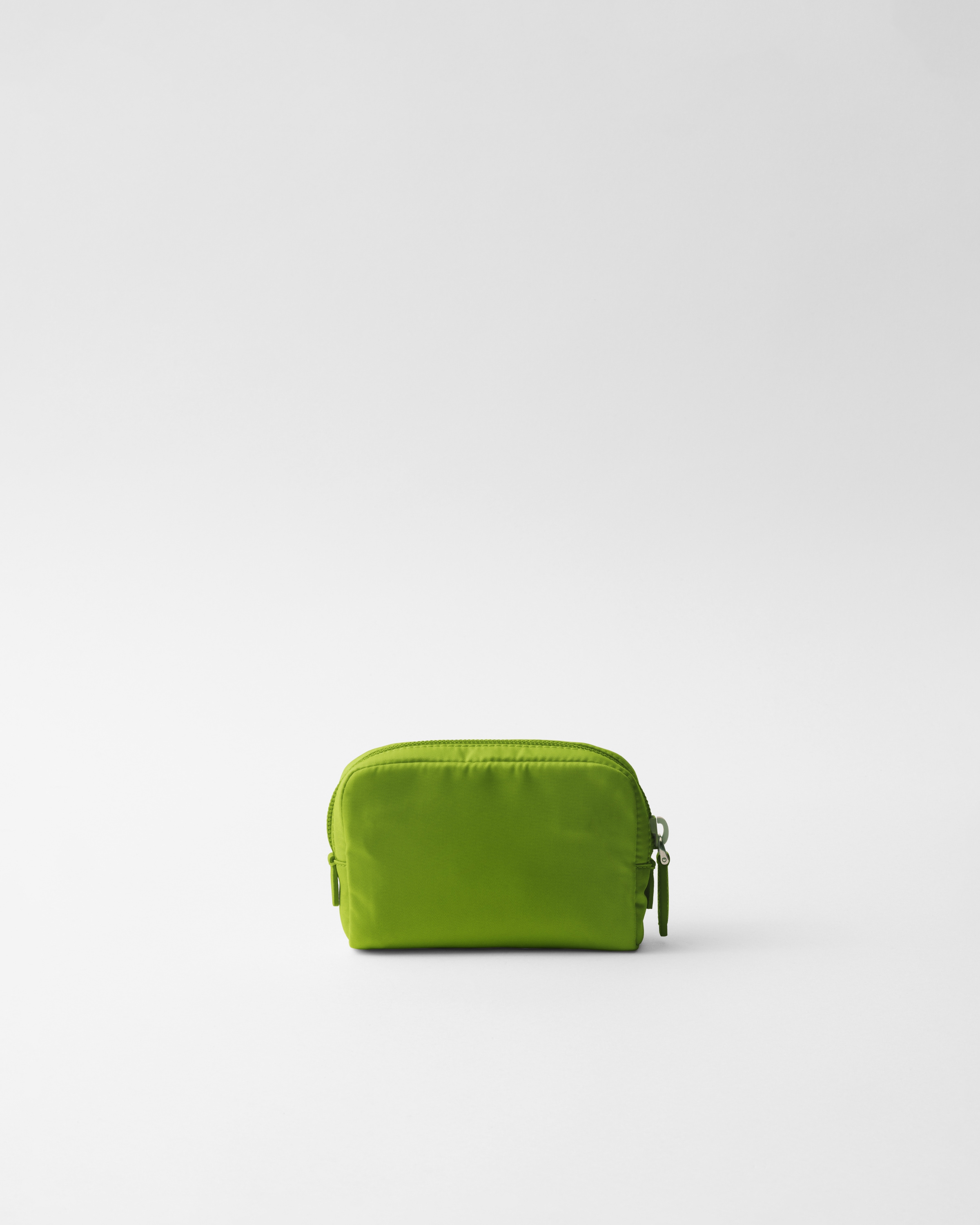 Prada Re-nylon Necessaire In Lawn Green