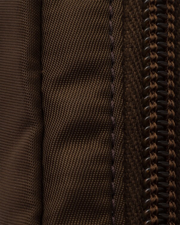 Micro Re-Nylon pouch - Burnt Brown Micro Re-Nylon pouch - Burnt Brown