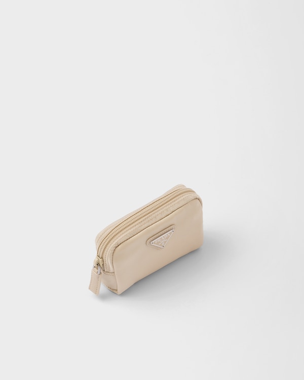 Micro Re-Nylon pouch - Desert Beige Micro Re-Nylon pouch - Desert Beige