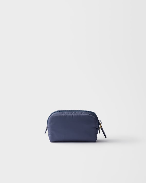 Micro Re-Nylon pouch - Aviation Blue Micro Re-Nylon pouch - Aviation Blue