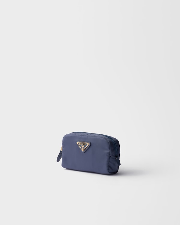 Micro Re-Nylon pouch - Aviation Blue Micro Re-Nylon pouch - Aviation Blue