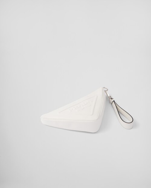 Prada Leather Prada Triangle pouch 2