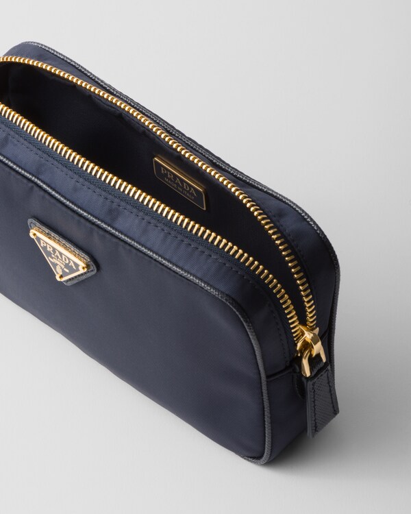 Prada Re-Edition 1978 Re-Nylon and Saffiano leather pouch Prada Re-Edition 1978 Re-Nylon and Saffiano leather pouch