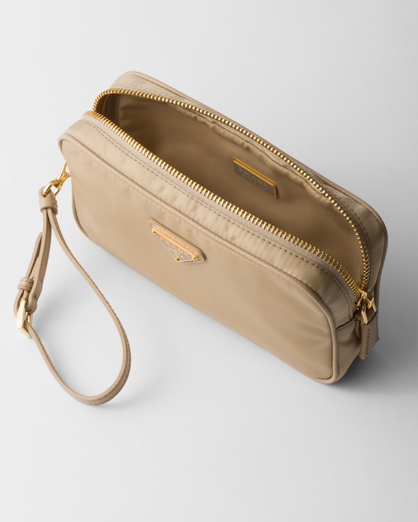 Prada Re-Edition 1978 Re-Nylon and Saffiano leather pouch Prada Re-Edition 1978 Re-Nylon and Saffiano leather pouch