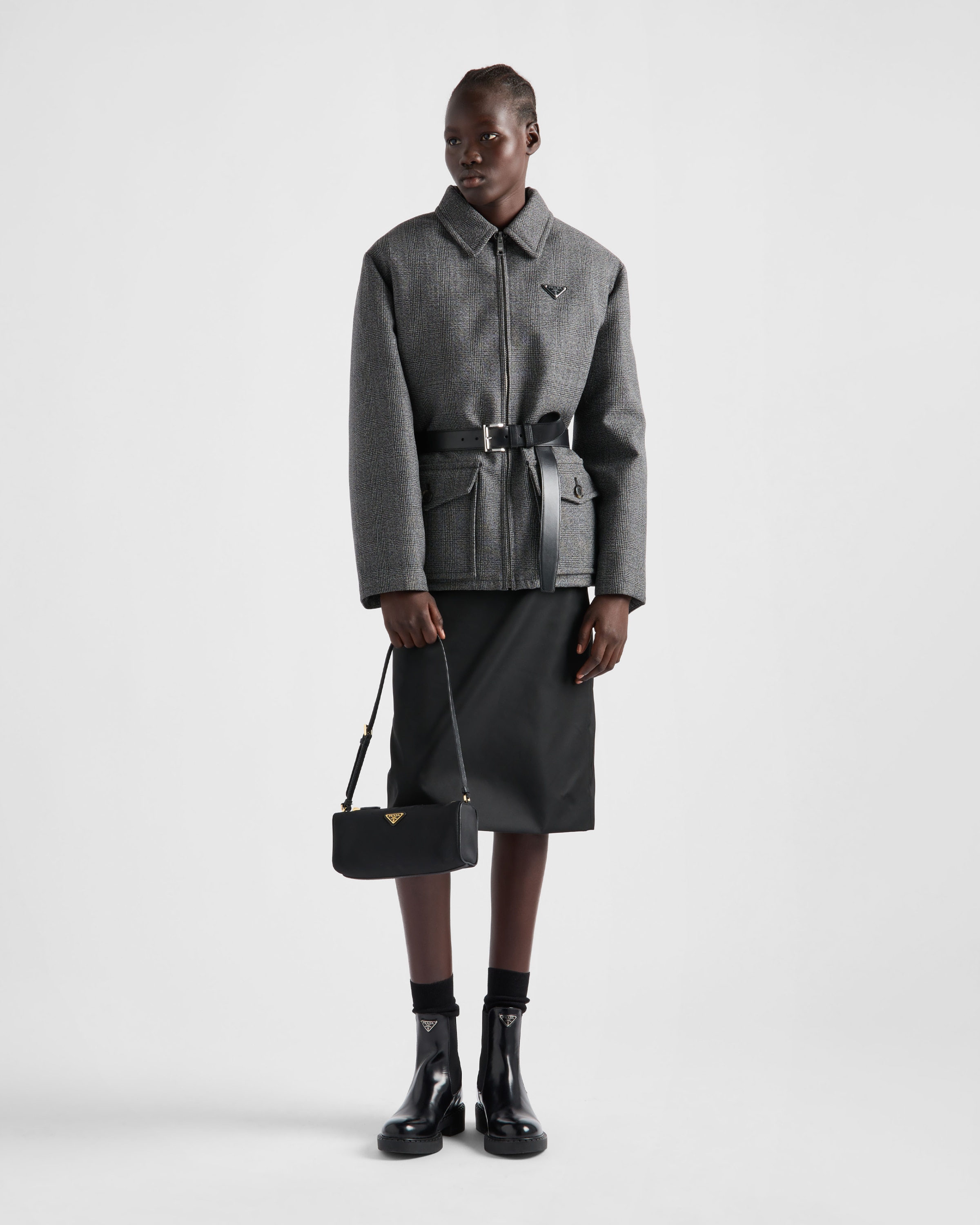Re-Nylon ポーチ 1NE058_2C05_F0002 プラダ PRADA PRADA ハンドバッグ Re-Nylon 1NE058 2C05 ポーチ