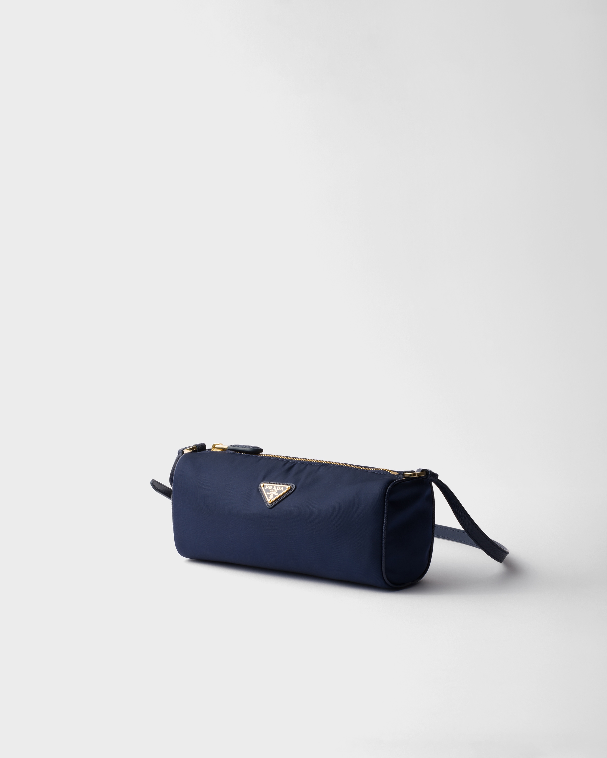 Prada Re-nylon Pouch In Baltic Blue