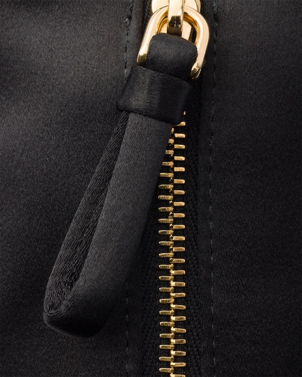 Satin mini-bag - Black Satin mini-bag - Black