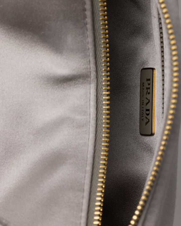 Satin mini-bag - Graphite Satin mini-bag - Graphite