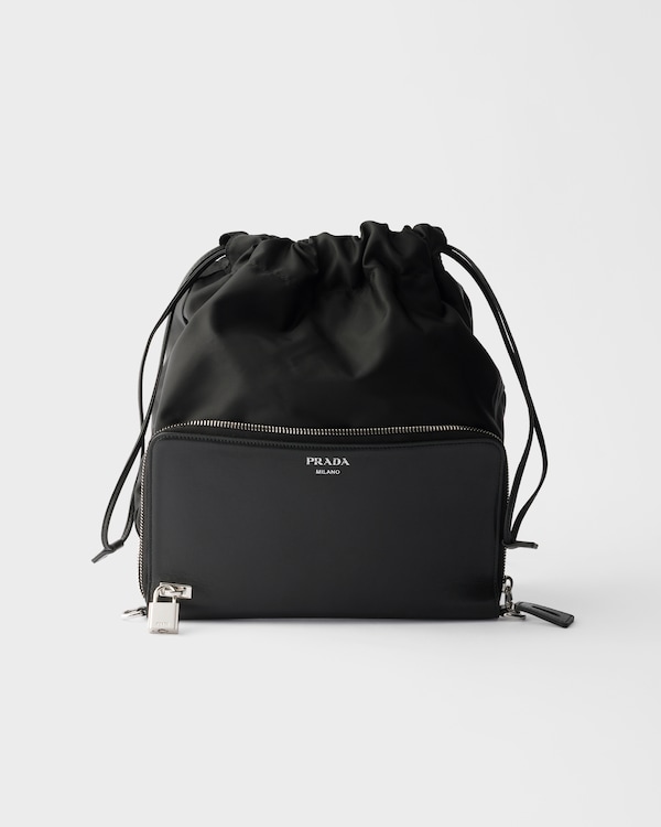 Leather mini-bag - Black Leather mini-bag - Black