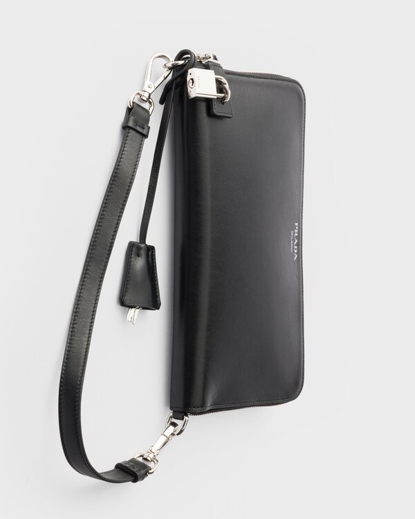 Leather mini-bag - Black Leather mini-bag - Black