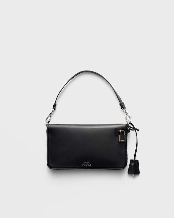 Leather mini-bag - Black Leather mini-bag - Black