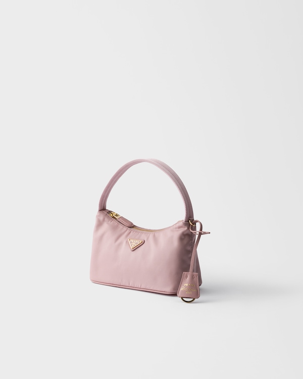 Prada Re-Edition 2008 Re-Nylon mini-bag - Peach Prada Re-Edition 2008 Re-Nylon mini-bag - Peach