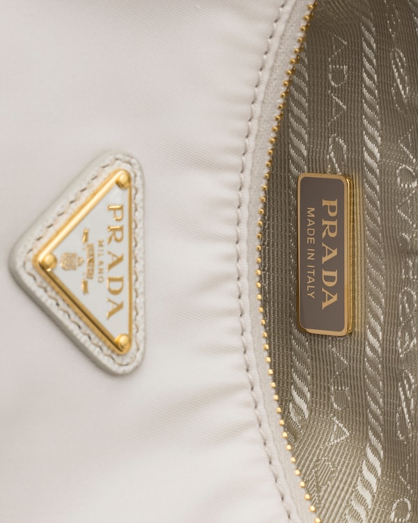 Mini sac Prada Re-Edition 2008 en Re-Nylon - Talc Mini sac Prada Re-Edition 2008 en Re-Nylon - Talc