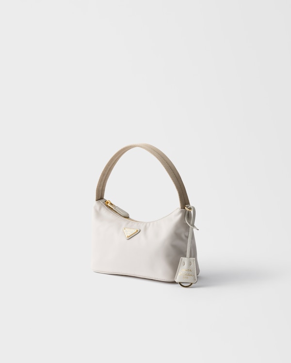 Mini sac Prada Re-Edition 2008 en Re-Nylon - Talc Mini sac Prada Re-Edition 2008 en Re-Nylon - Talc