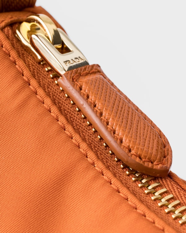 Mini sac Prada Re-Edition 2008 en Re-Nylon - Papaye Mini sac Prada Re-Edition 2008 en Re-Nylon - Papaye