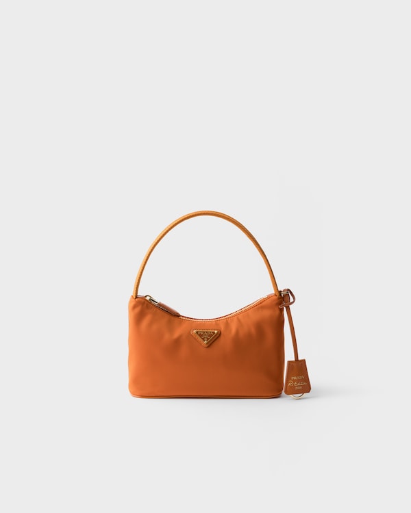 Mini sac Prada Re-Edition 2008 en Re-Nylon - Papaye Mini sac Prada Re-Edition 2008 en Re-Nylon - Papaye