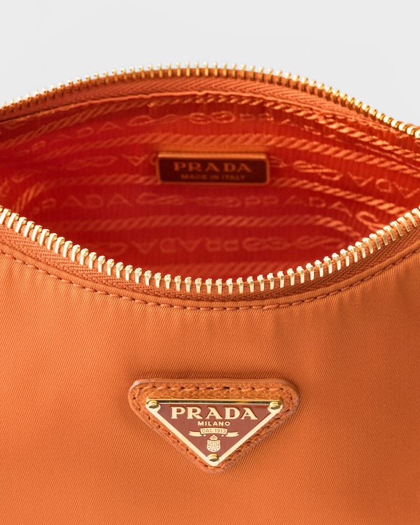 Mini sac Prada Re-Edition 2008 en Re-Nylon - Papaye Mini sac Prada Re-Edition 2008 en Re-Nylon - Papaye