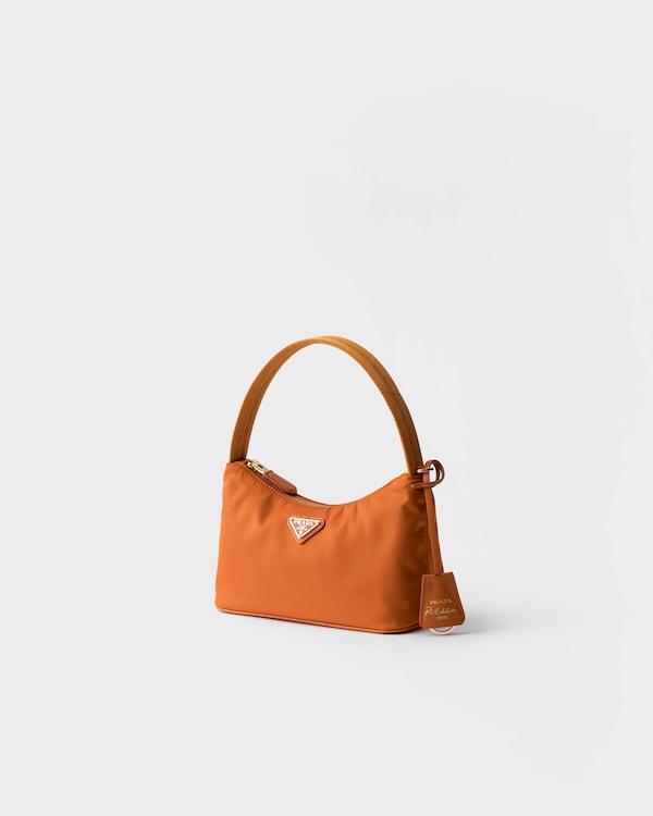 Mini sac Prada Re-Edition 2008 en Re-Nylon - Papaye Mini sac Prada Re-Edition 2008 en Re-Nylon - Papaye