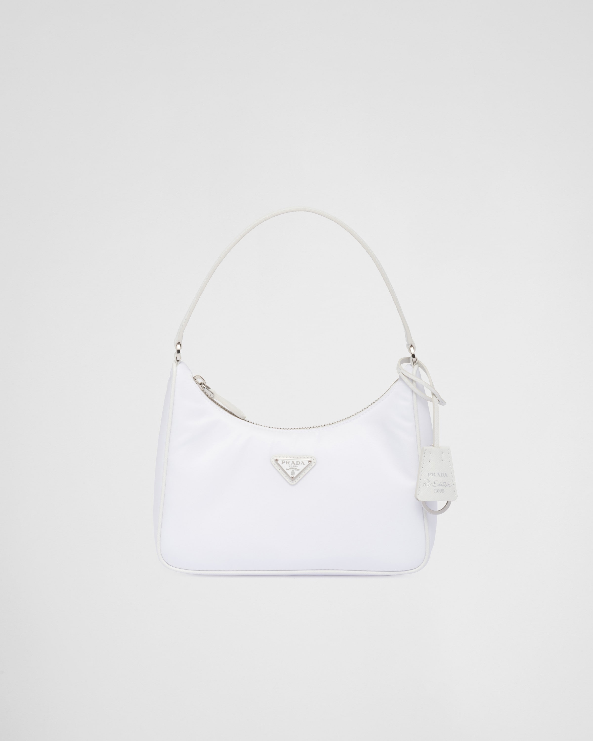 Prada white shop small bag