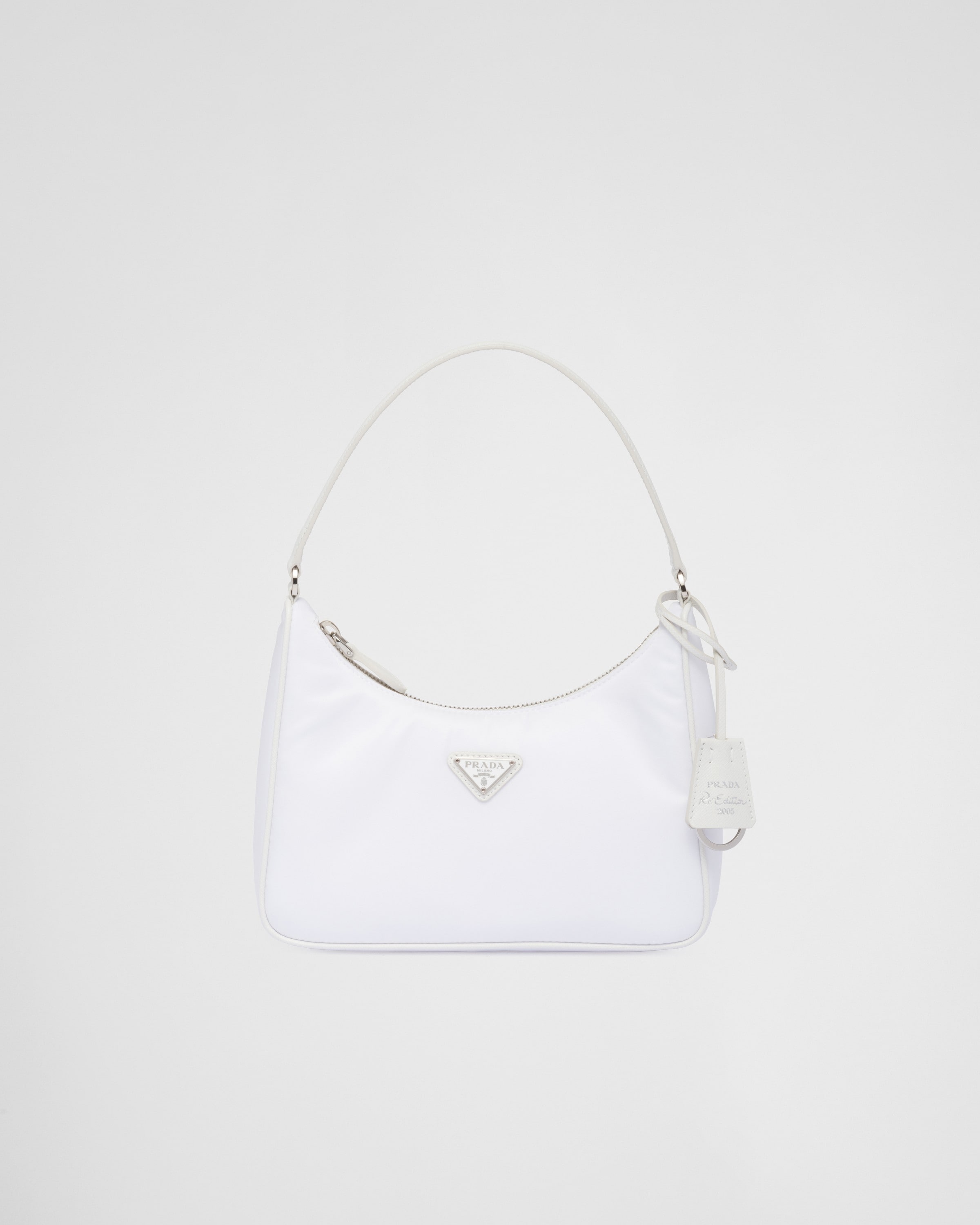 White Prada Re-edition 2005 Re-nylon Bag