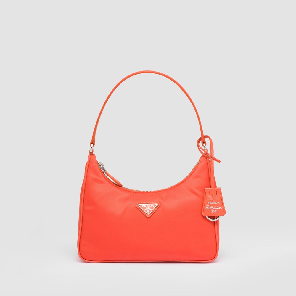 Orange Prada Re-Edition 2005 Re-Nylon mini bag | Prada Orange Prada Re-Edition 2005 Re-Nylon mini bag | Prada