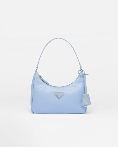 Light Blue Prada Re-Edition 2005 Re-Nylon mini bag | Prada