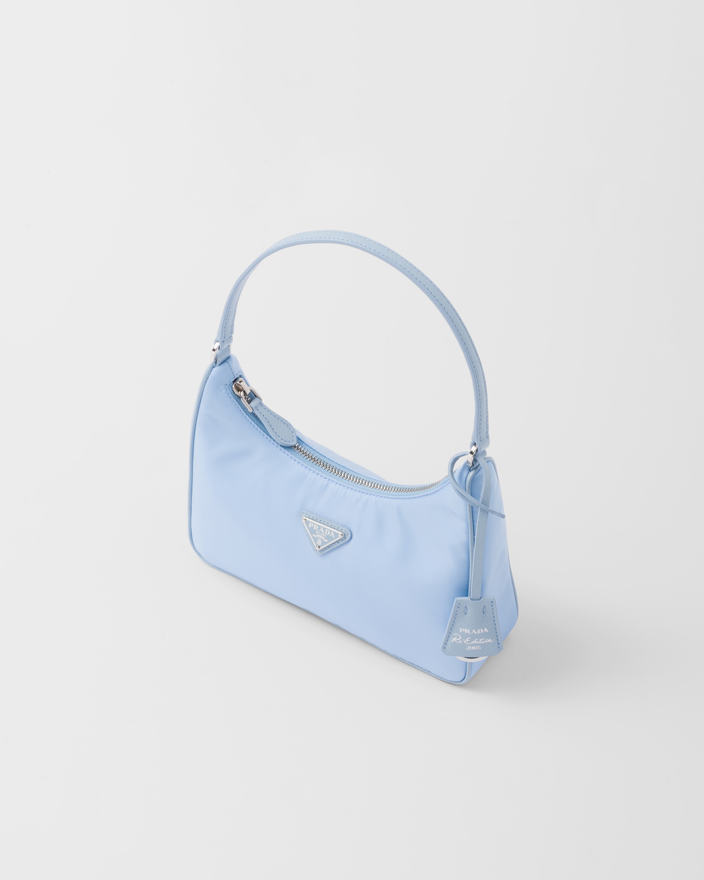 Light Blue Prada Re-edition 2005 Re-nylon Bag