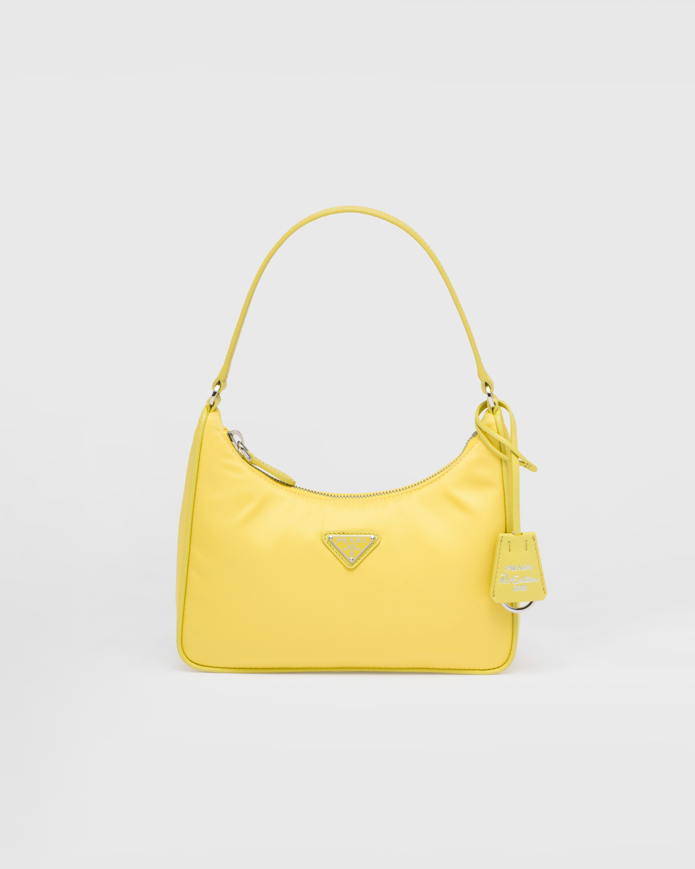 mini yellow prada bag