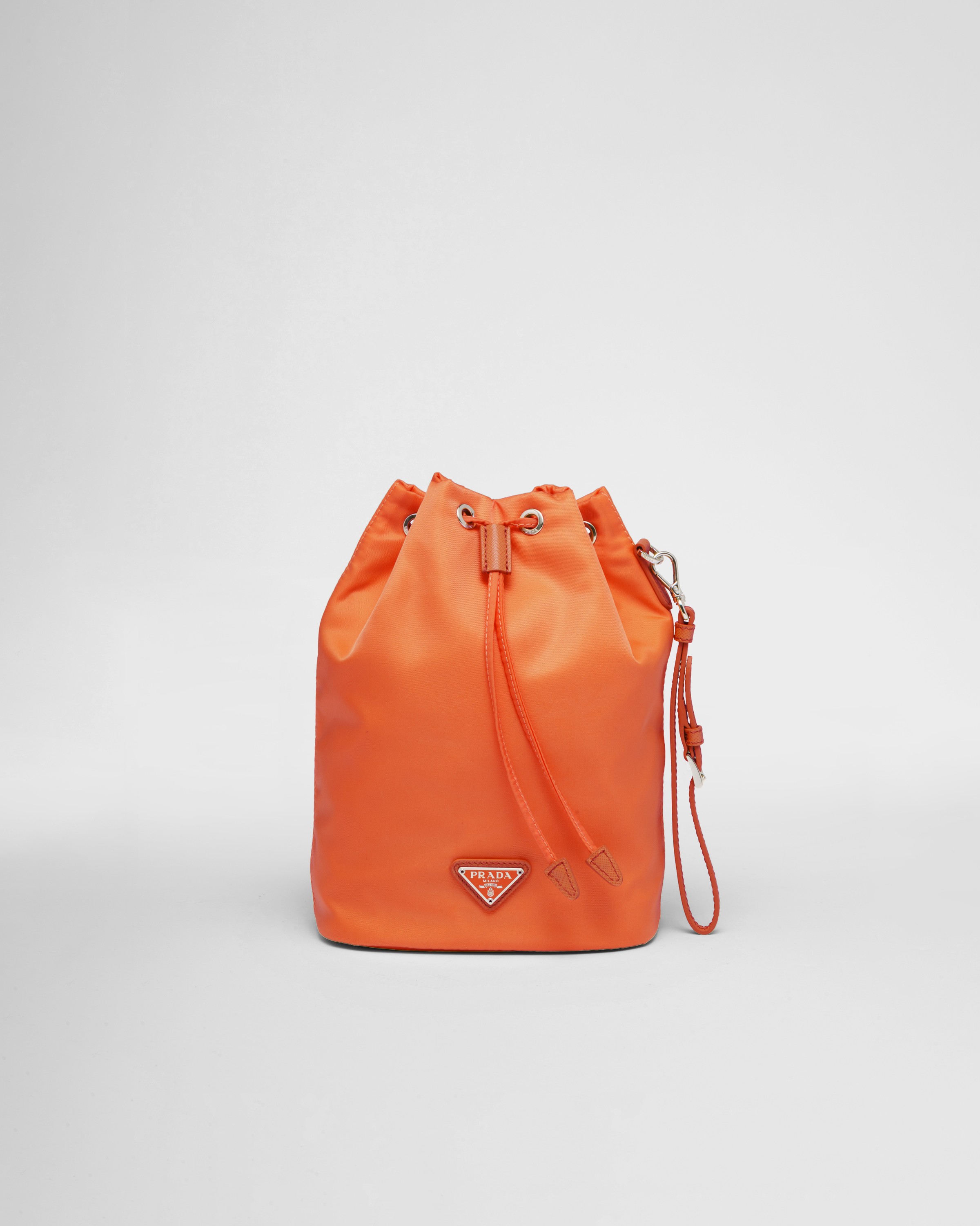 Prada shop orange pouch