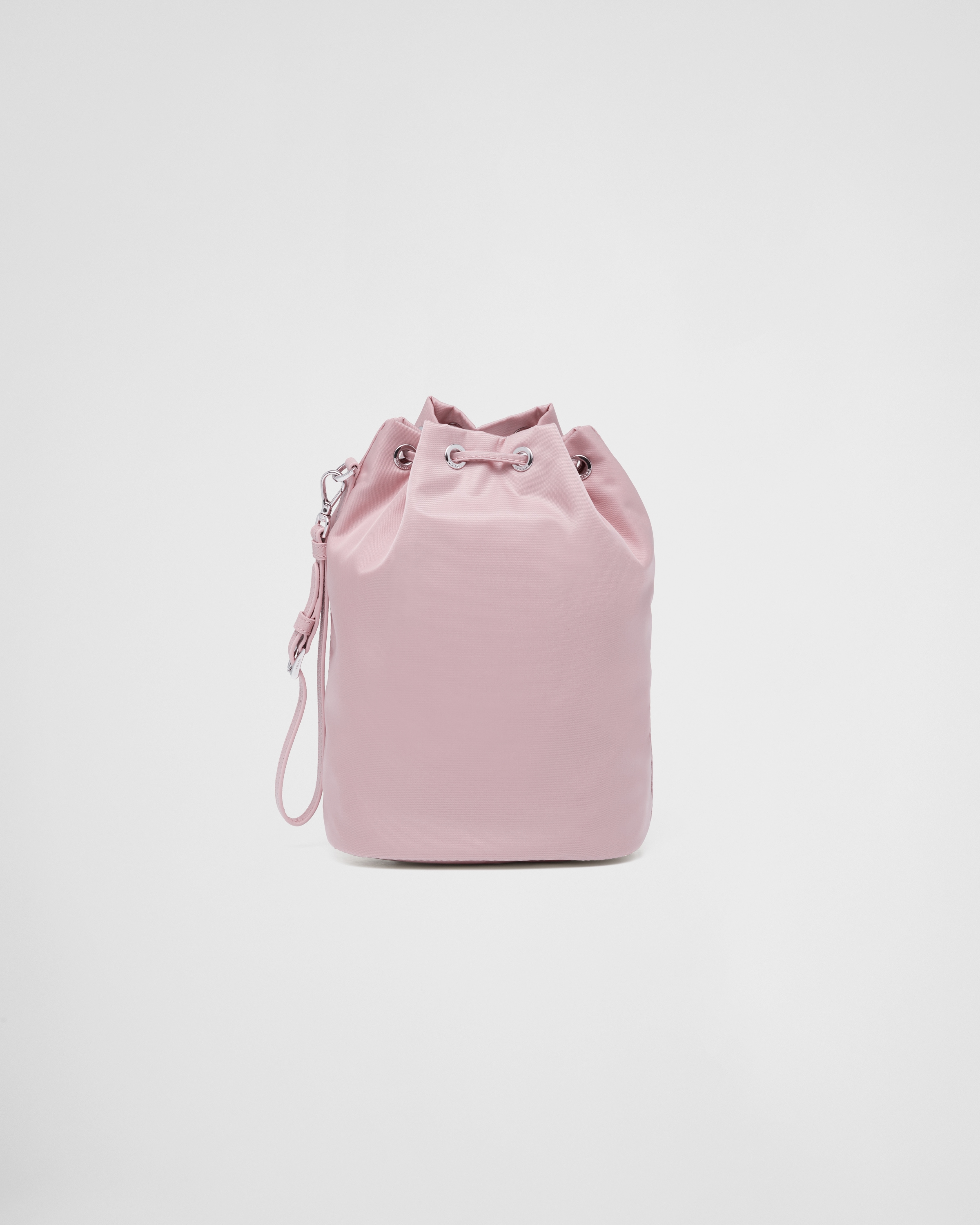 Alabaster Pink Re-Nylon pouch | PRADA