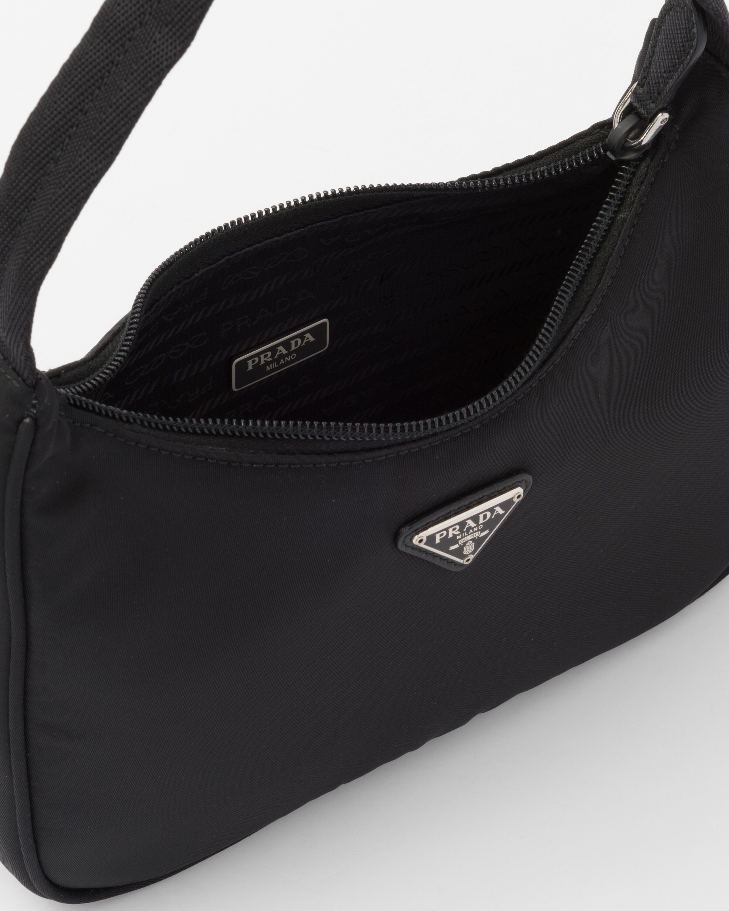 Black ReEdition 2000 Nylon Mini Bag Prada