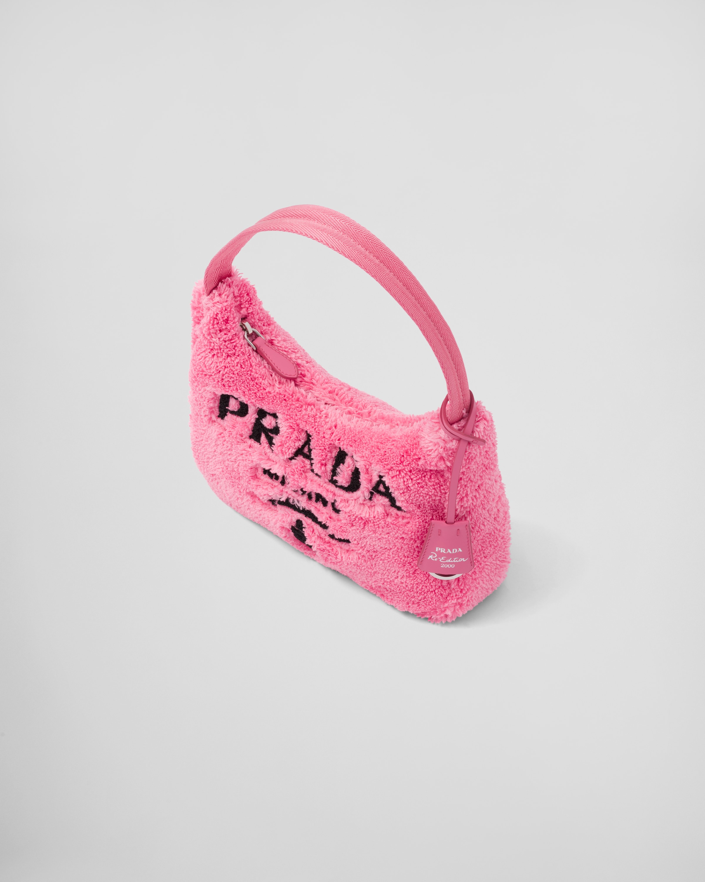 Fluffy pink sales prada bag