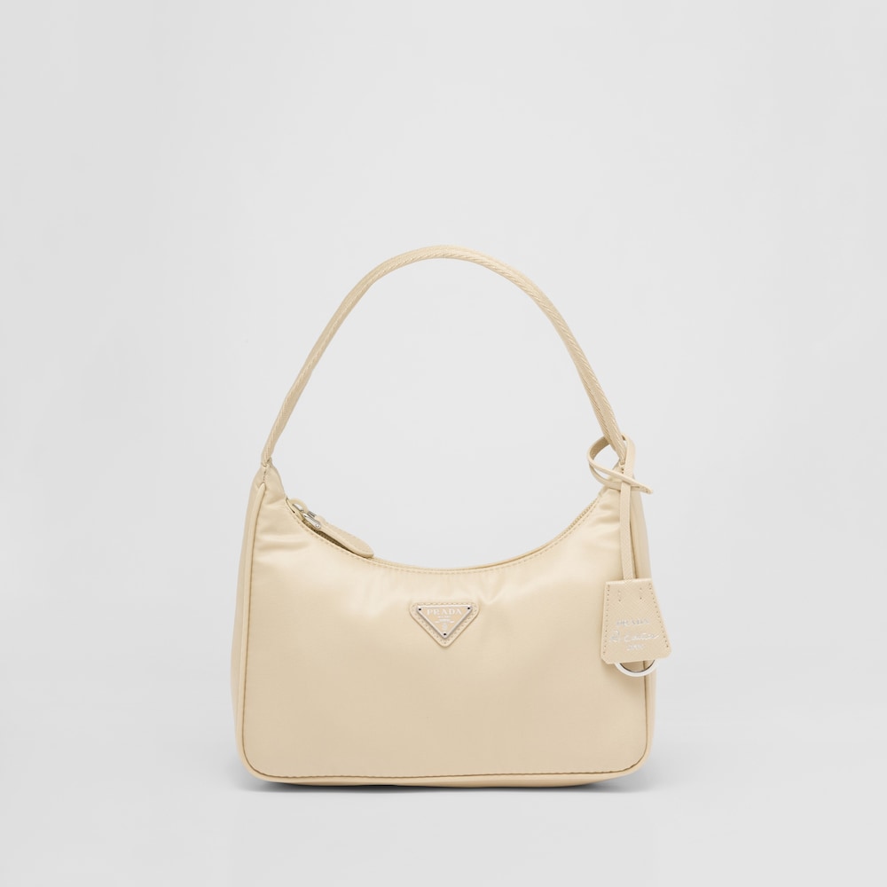 Desert Beige Re-Nylon Prada Re-Edition 2000 mini-bag | Prada