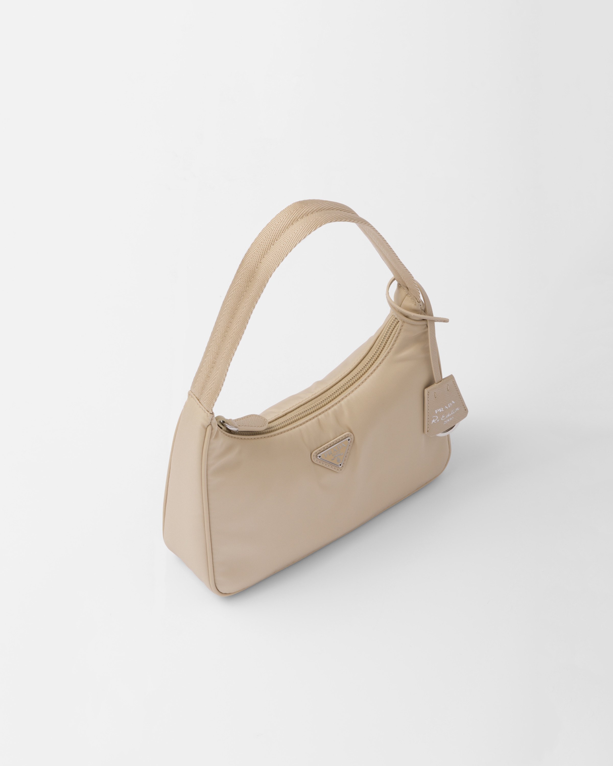 prada nylon beige