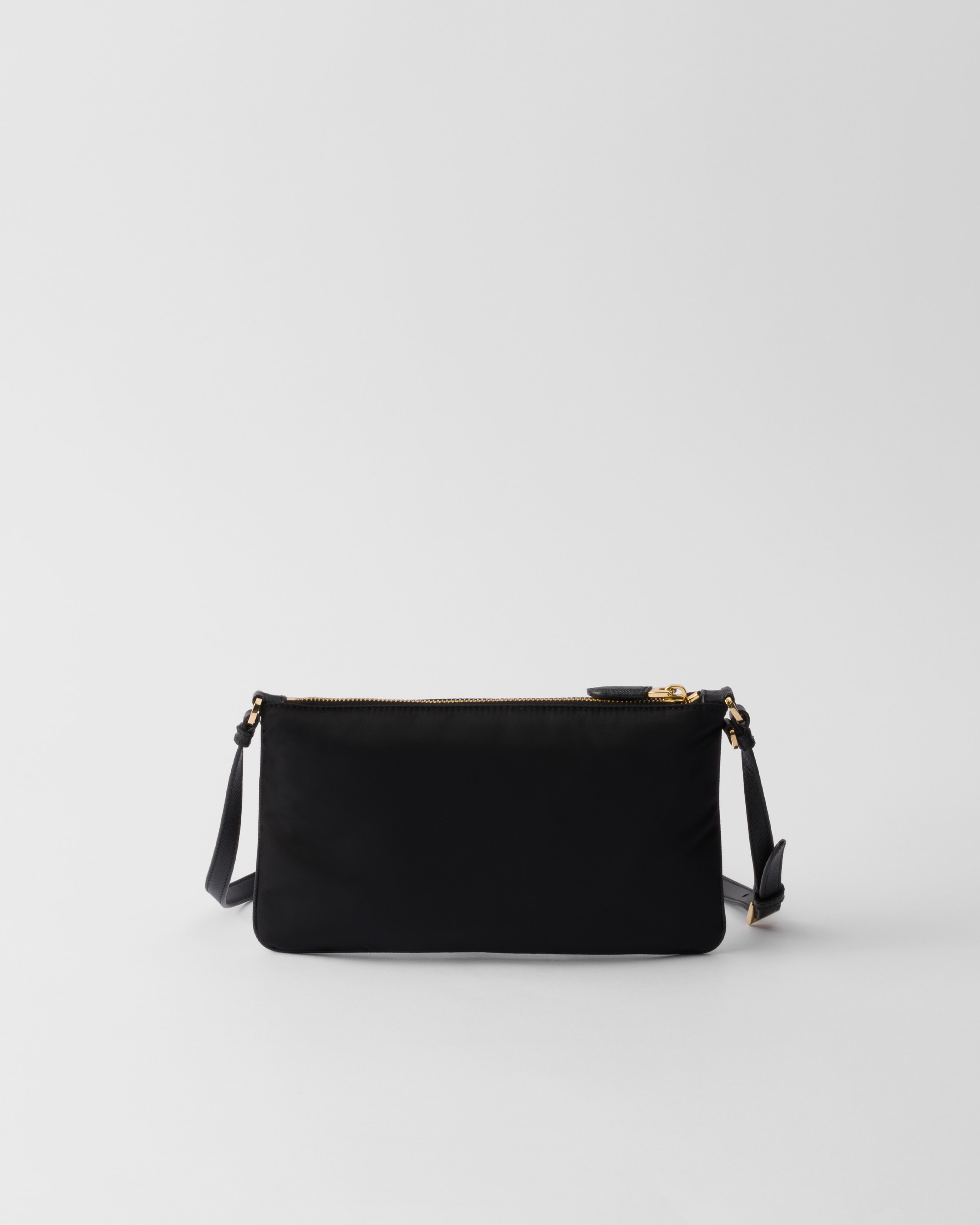 Prada Re-nylon Pouch In Black