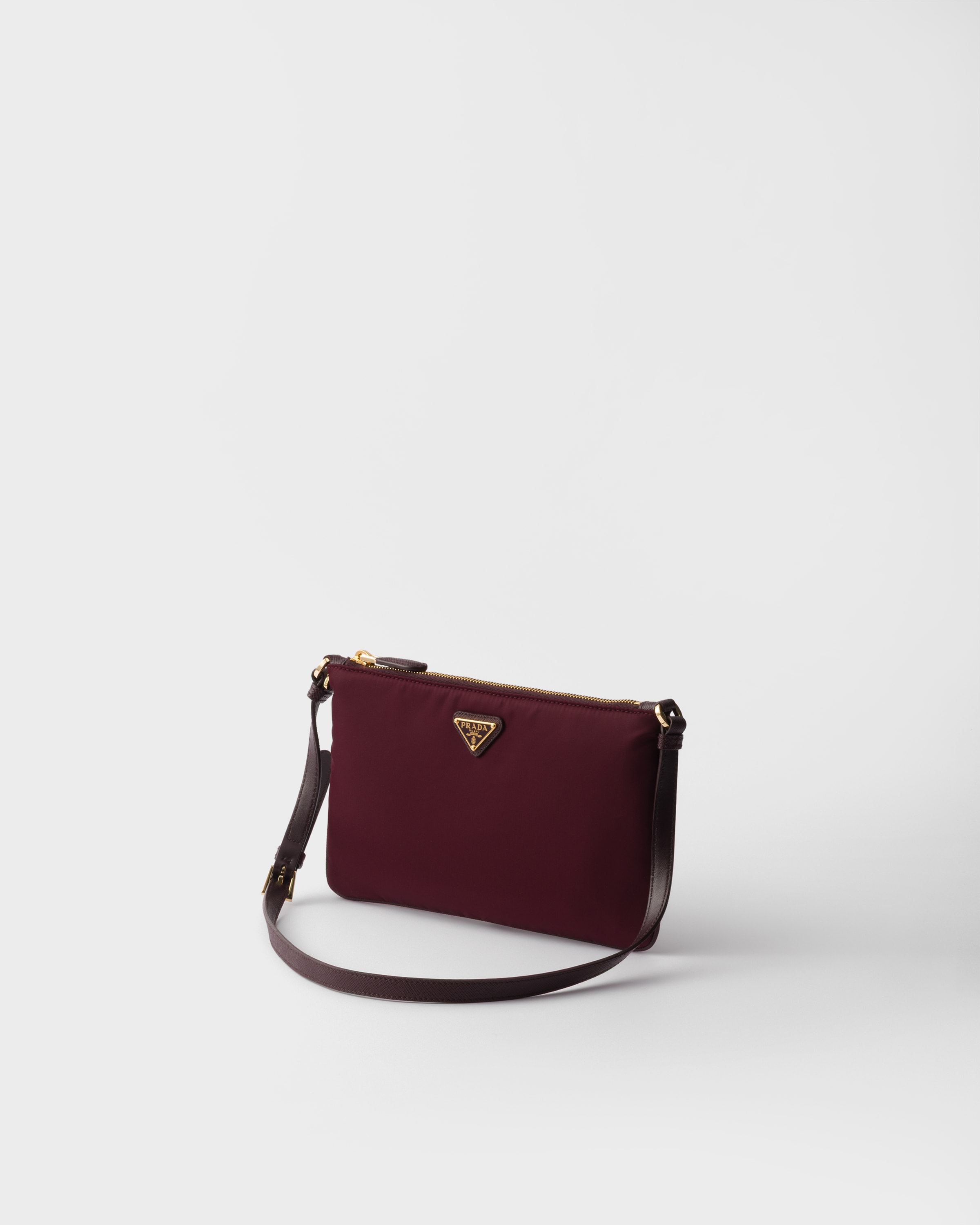 Burgundy Re-nylon Pouch | PRADA