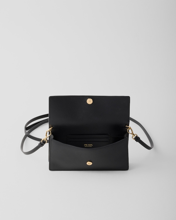 Minibolso de piel Saffiano Minibolso de piel Saffiano