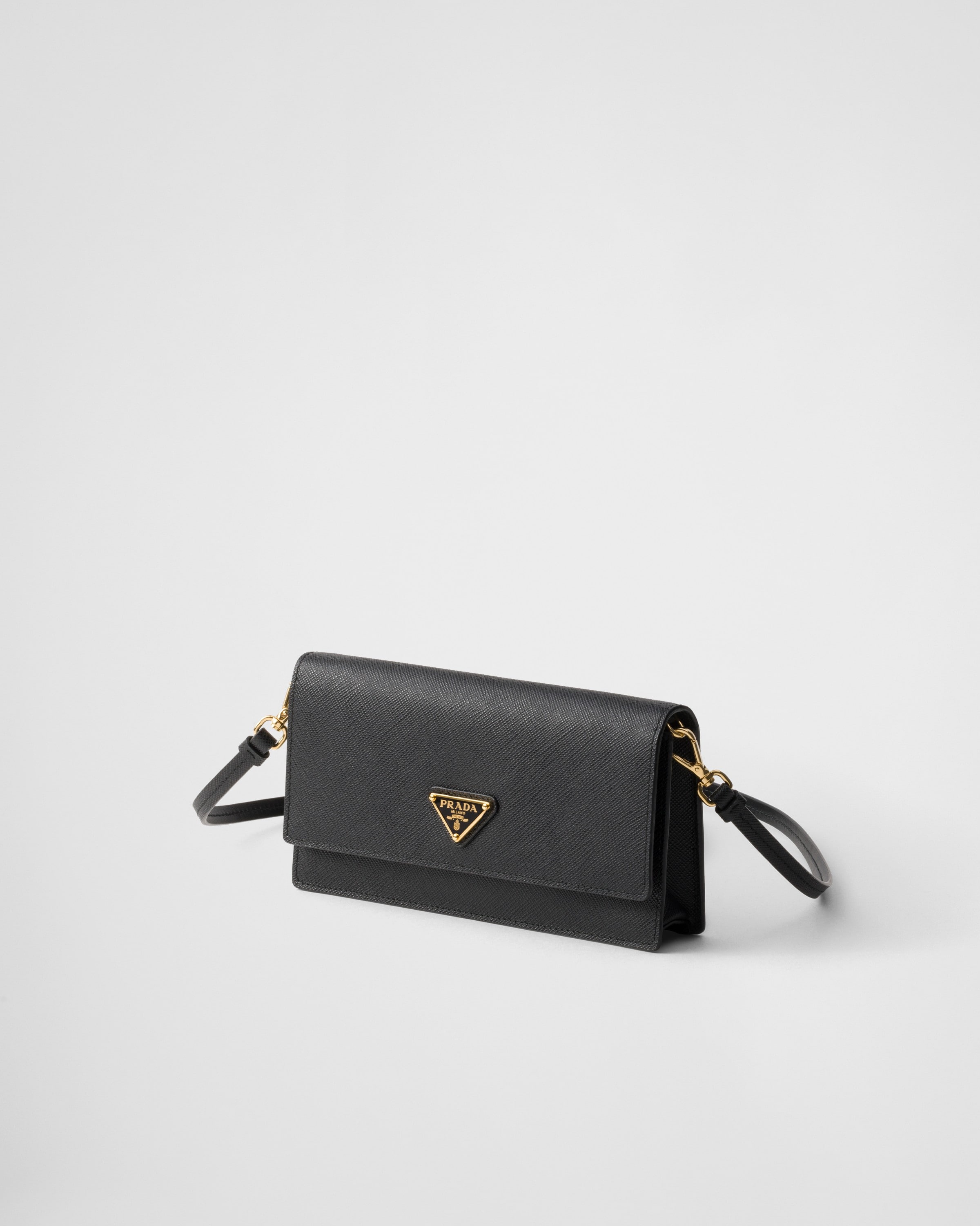 Mini black prada bag discount